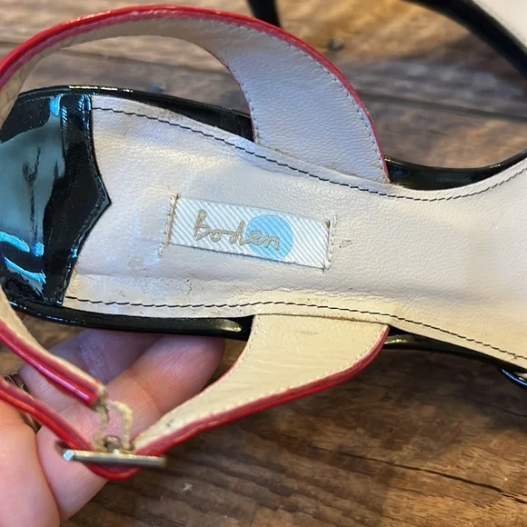 Boden The Sixties Slingback Leopard heels - Picture 4 of 6